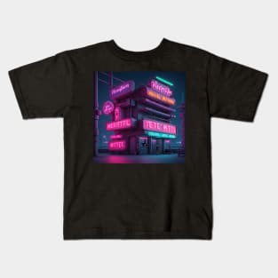 Neon Hotel Kids T-Shirt